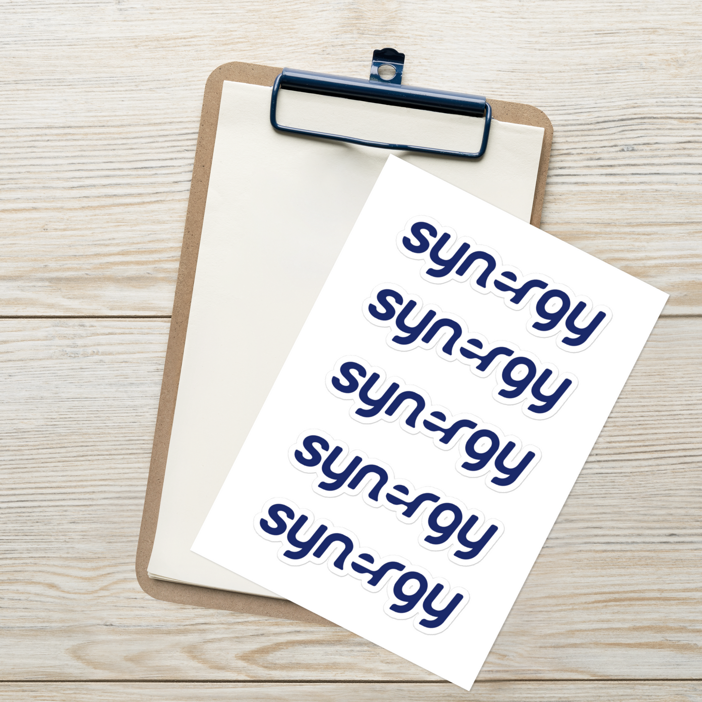 Synergy Sticker sheet