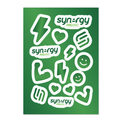 PRO360 Greens Sticker sheet