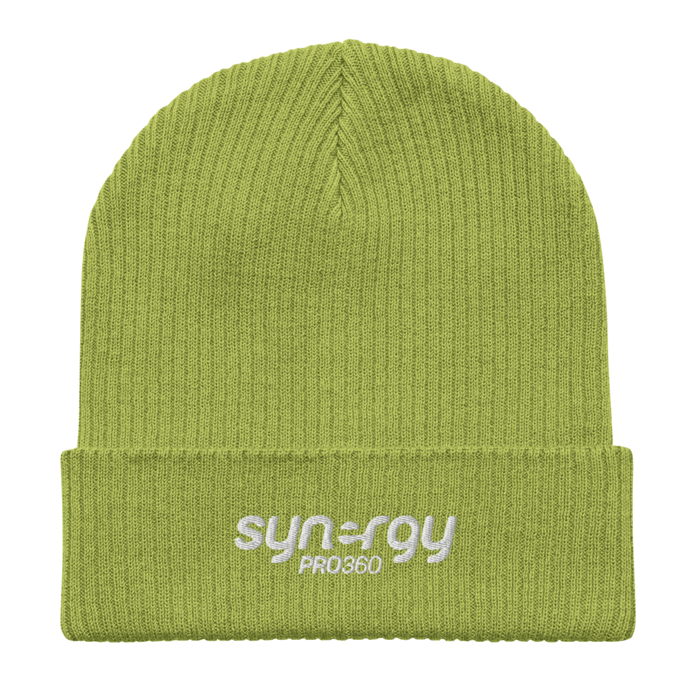 PRO360 Greens Organic ribbed beanie