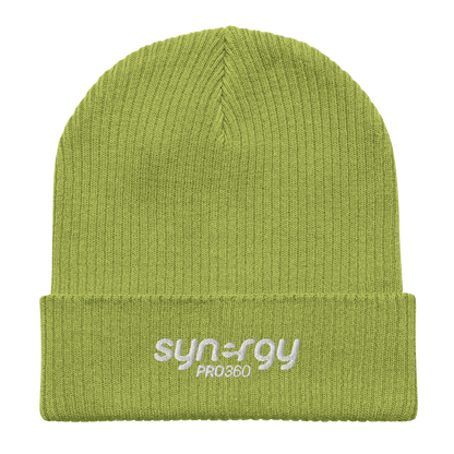 PRO360 Greens Organic ribbed beanie