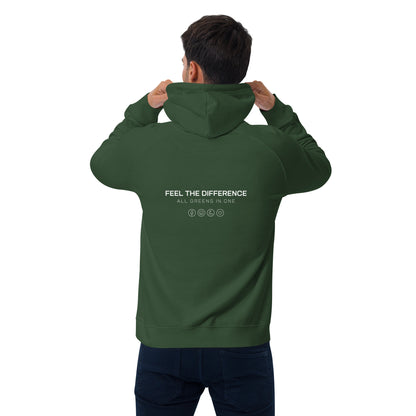 Unisex eco raglan hoodie